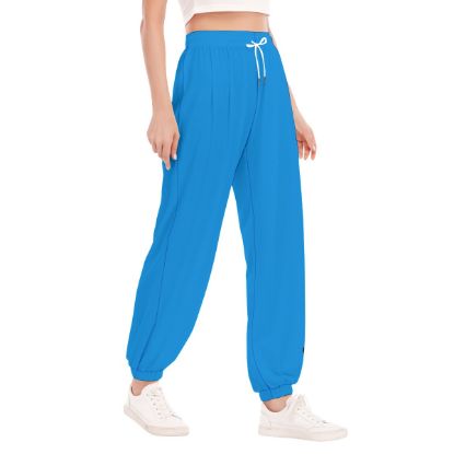 Picture of Scarf Mousey Womens Joggers - Blue