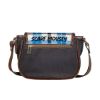 Picture of Scarf Mousey Cross Body Bag With Single Strap - Plaid