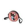 Picture of Scarf Mousey Round Satchel Bag - Salmon