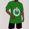 Picture of Scarf Mousey Shirt - Birdseye Power Symbol