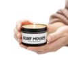 Picture of Scarf Mousey Candle - Deluxe Vanilla Bean
